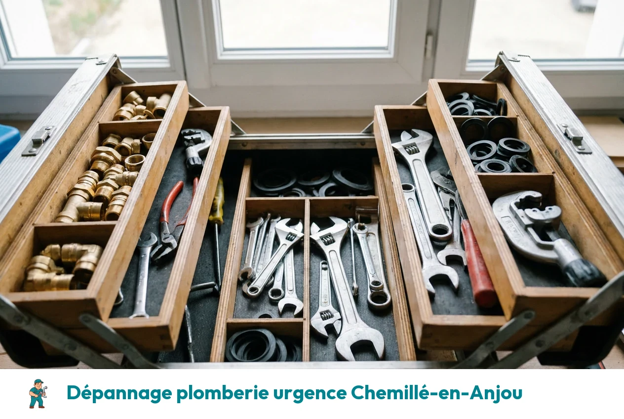 Dépannage plomberie urgence à Chemillé-en-Anjou