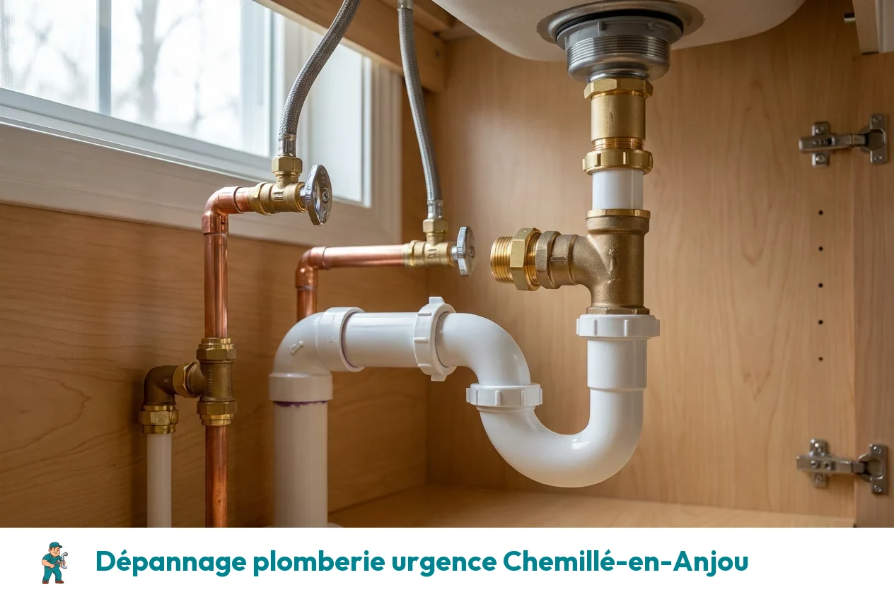 Dépannage plomberie urgence à Chemillé-en-Anjou
