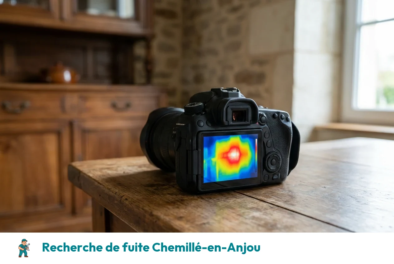 Recherche de fuite à Chemillé-en-Anjou