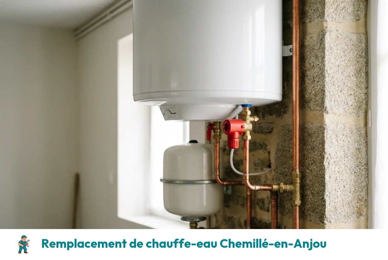 Remplacement de chauffe-eau à Chemillé-en-Anjou