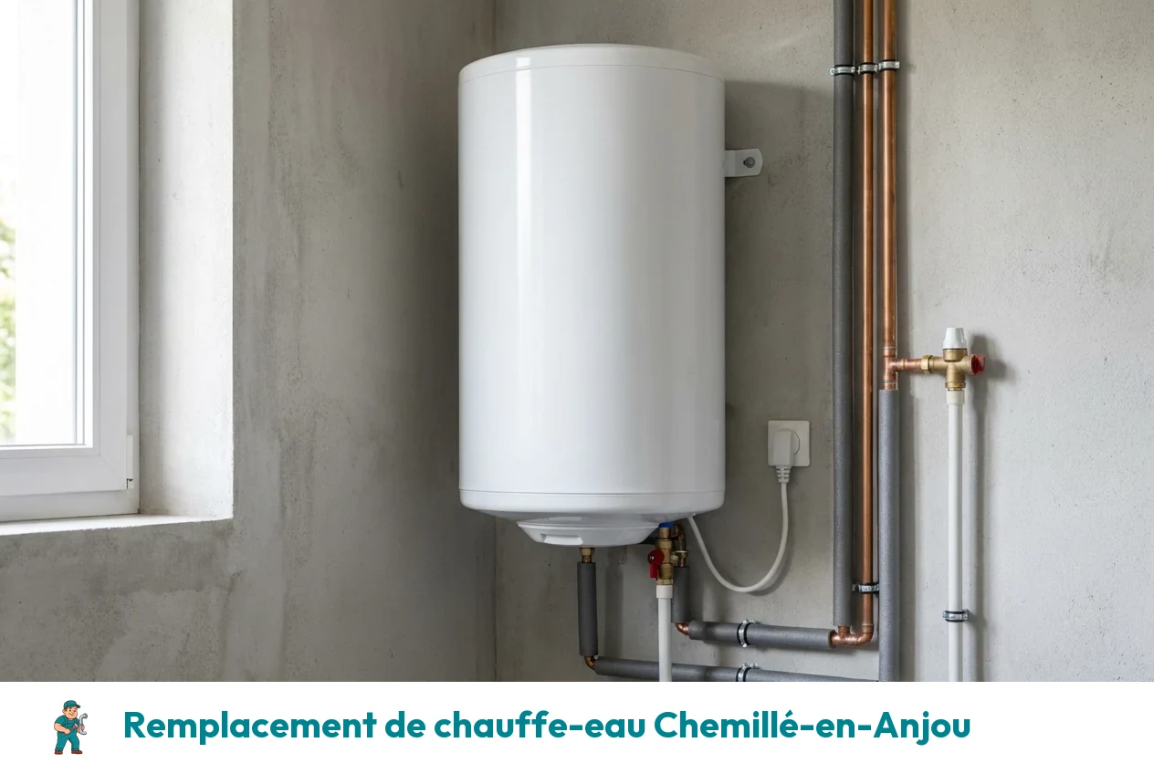 Remplacement de chauffe-eau à Chemillé-en-Anjou