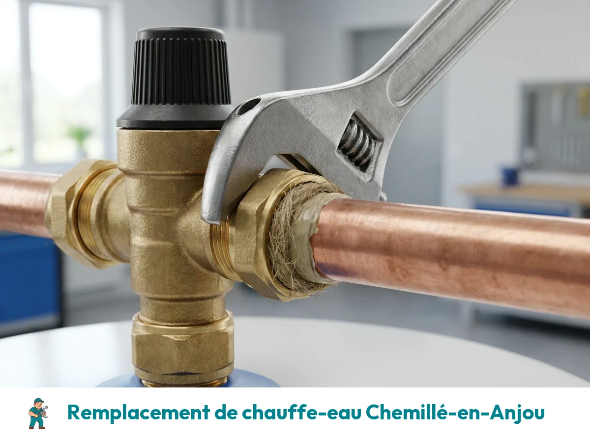 Remplacement de chauffe-eau à Chemillé-en-Anjou