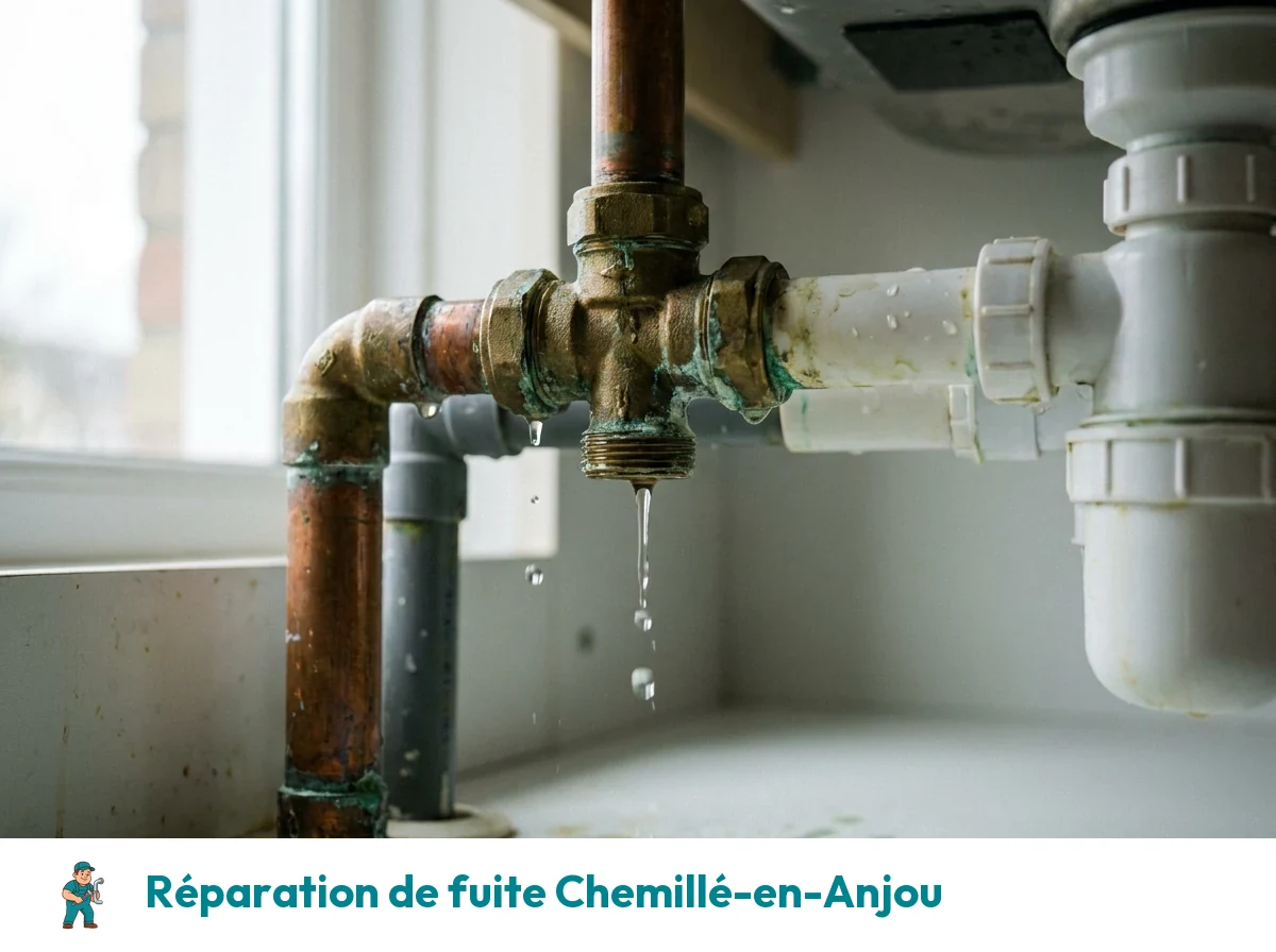 Réparation de fuite à Chemillé-en-Anjou