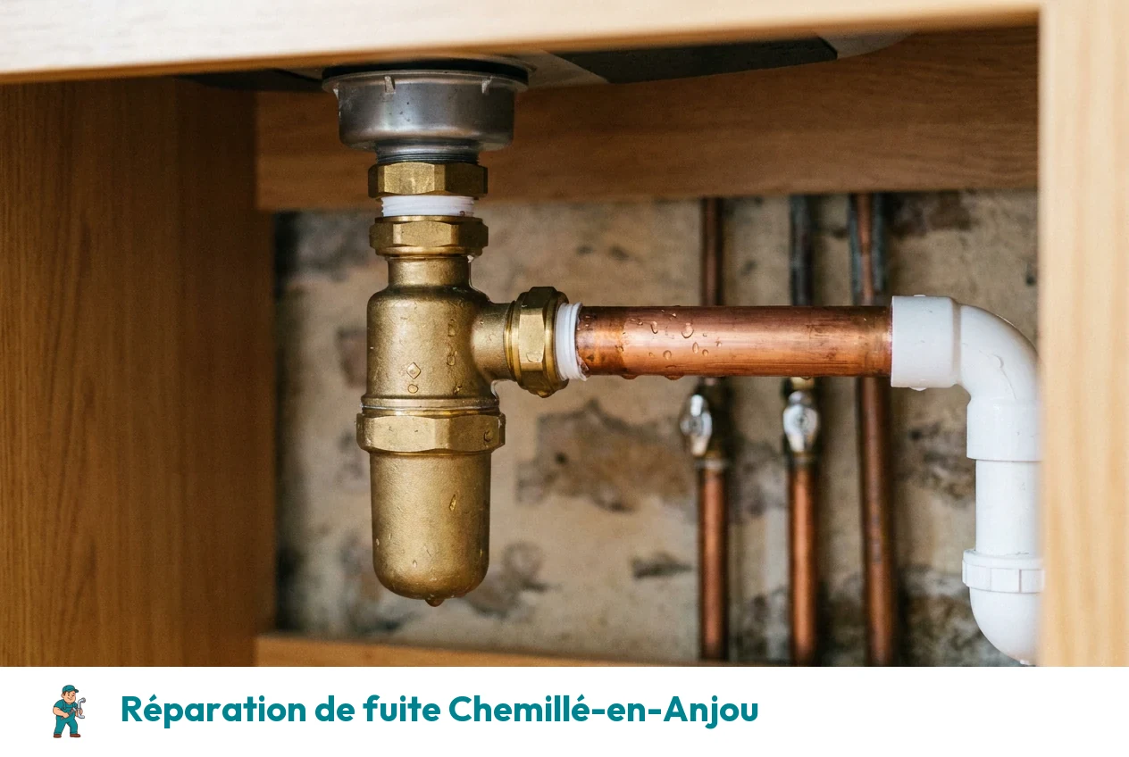 Réparation de fuite à Chemillé-en-Anjou